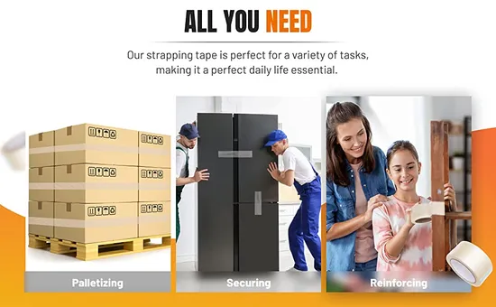 Надежная удерживающая лента из стекловолокна с поперечным креплением